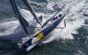 L’IMOCA 60 Gitana spicca il volo: lo spettacolare VIDEO aereo