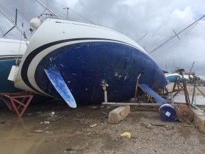 Il maltempo devasta il porto di Lavrio: le FOTO in esclusiva