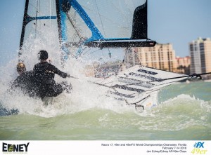 Mondiale 49er / Nacra 17: a Clearwater Bissaro-Sicouri in lotta per il podio