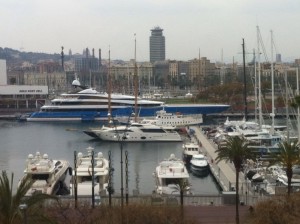 Tre mega yacht a Port Vell: ecco le foto da Barcellona!