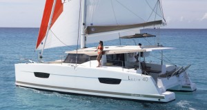 Prove a mare per i catamarani Fountaine Pajot Lucia 40 e Saba 50.