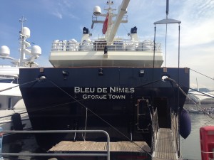 Megayacht Blue de Nimes: un gigante degli oceani alla nuova Darsena di Genova