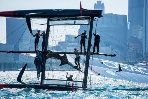 America’s Cup: tutti giù per terra, ma questi catamarani non stanno in piedi?