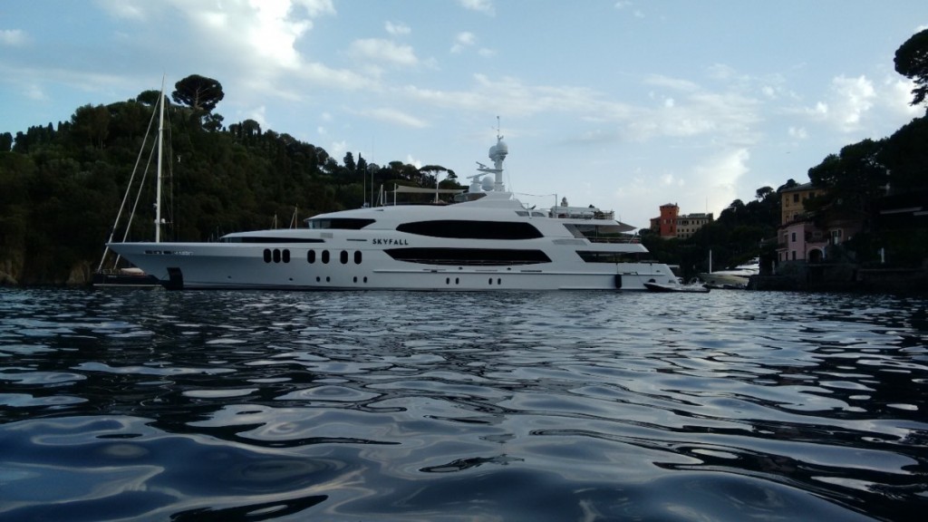 Megayacht Skyfall, panoramica dell'unità