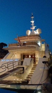 Megayacht Rola a Portofino: che lusso in piazzetta!