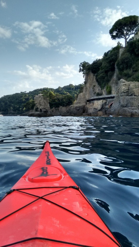 Portofino in kayak: zona Paraggi