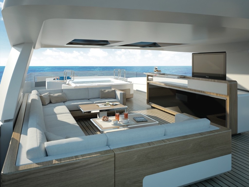 Gli interni del nuovo Tankoa YACHTS 