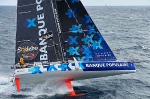 Volare in Oceano: impressionante performance di Banque Populaire sui foil