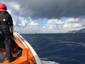 MANEX16 : al largo di Framura i robot imparano a navigare da soli