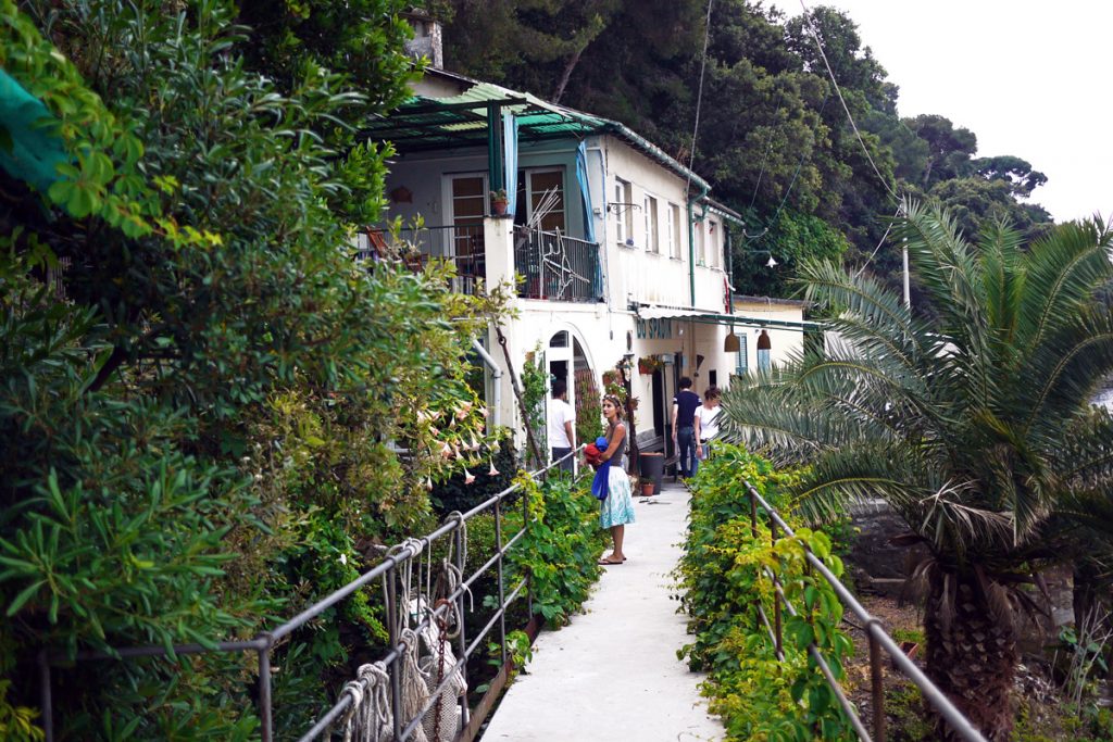 L'ingresso dell'antica trattoria Spadin