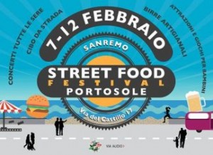 Il manifesto del "street food festival Portosole"