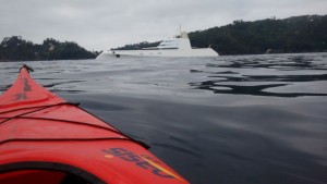 Megayacht A a Portofino.