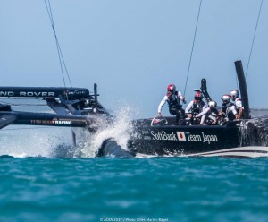 America’s Cup: collisione tra Land Rover e Soft Bank