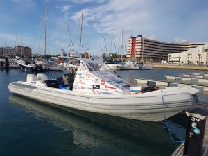 Sergio Davì ha scelto Suzuki per la traversata oceanica in gommone