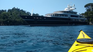 Un gigante a Portofino: ecco il mega yacht Leander!