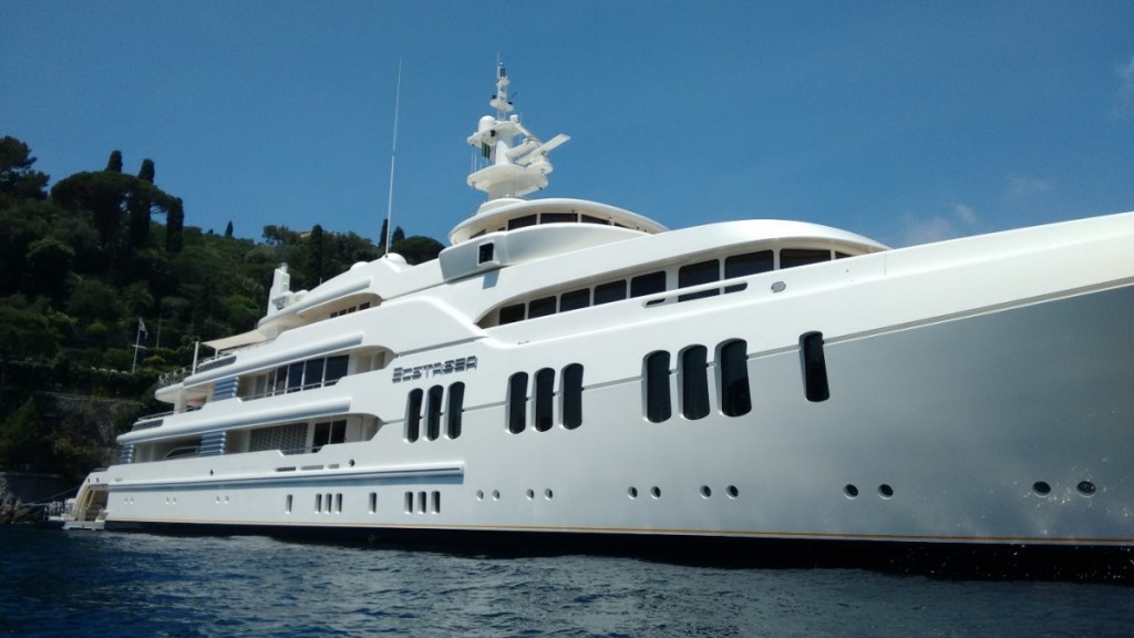 Megayacht Ecstasea a Portofino: foto dell'unità