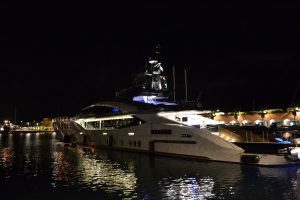 Lady M, a Genova il mega yacht dell’uomo più ricco di Russia