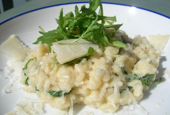 Risotto prosecco e mascarpone