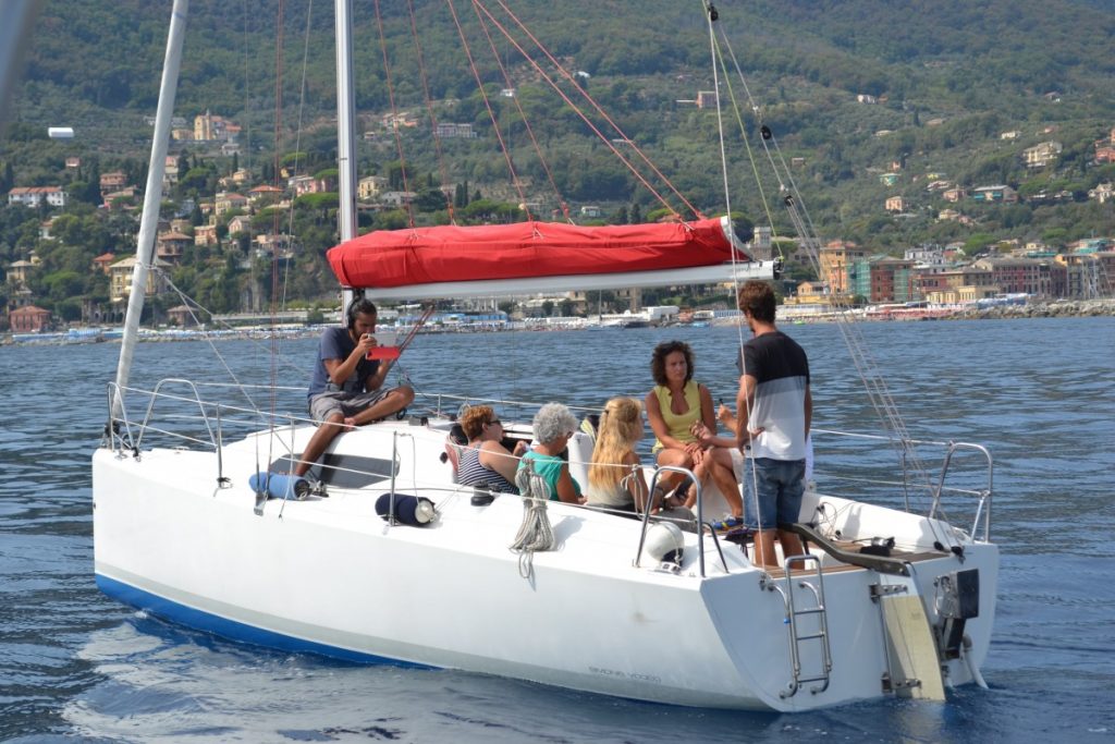 L'inusuale presentazione del Posidonia Green Festival a bordo del Fareast 26 