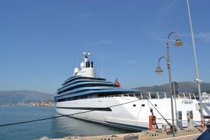 M/Y Jubilee di Oceanco a Sestri Ponente: è lungo 109m e vale 310 milioni!