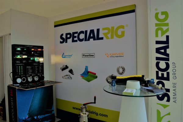 Lo stand di Special Rig, brand di Armare Ropes al Salone Nautico di Genova