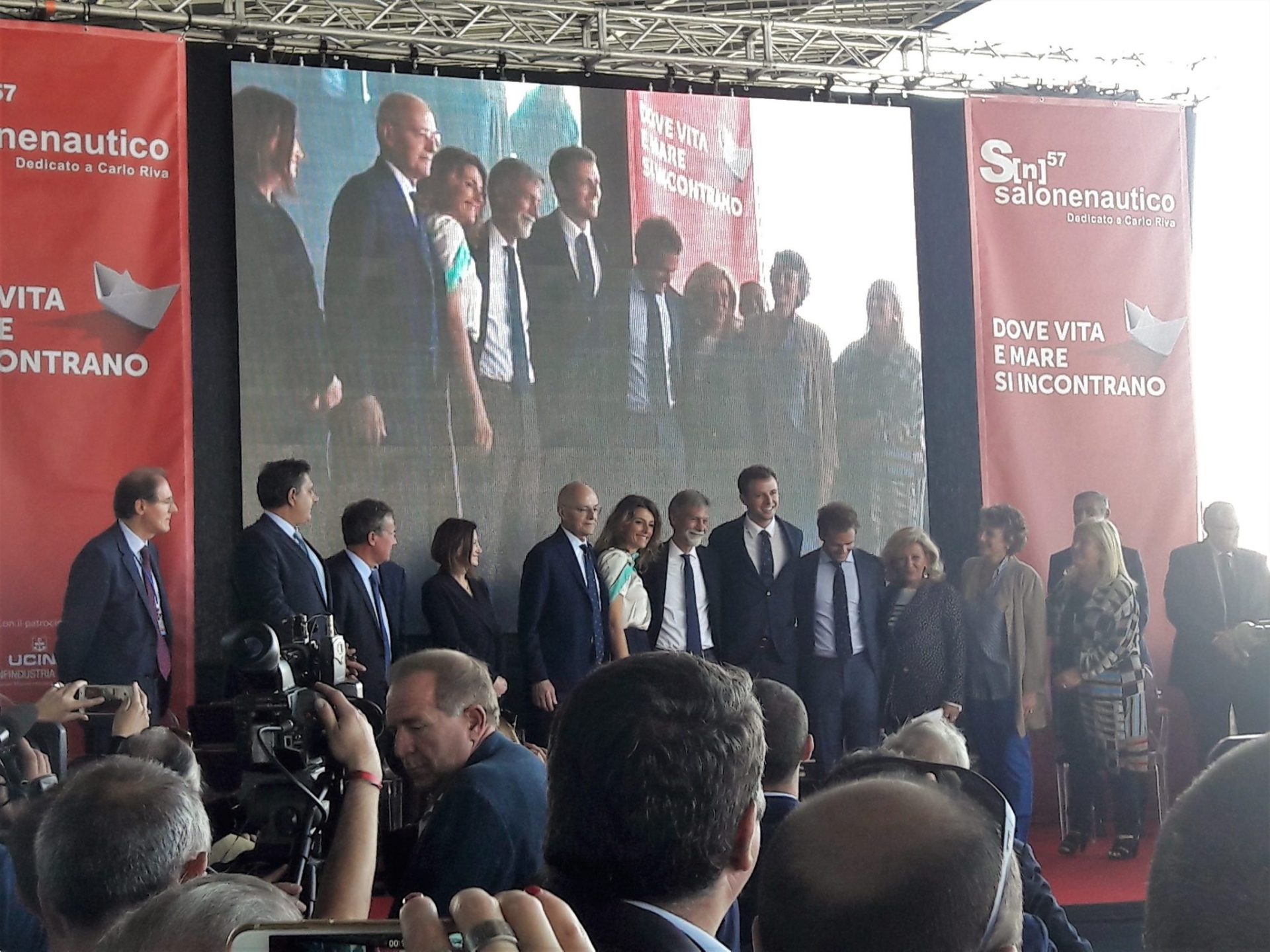 Inaugurazione Salone Nautico di Genova 2017