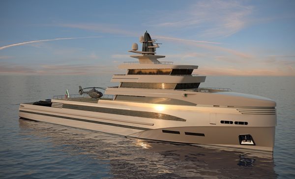 Rosetti Superyacht, svelati i dettagli del nuovo 85m expedition supply vessel