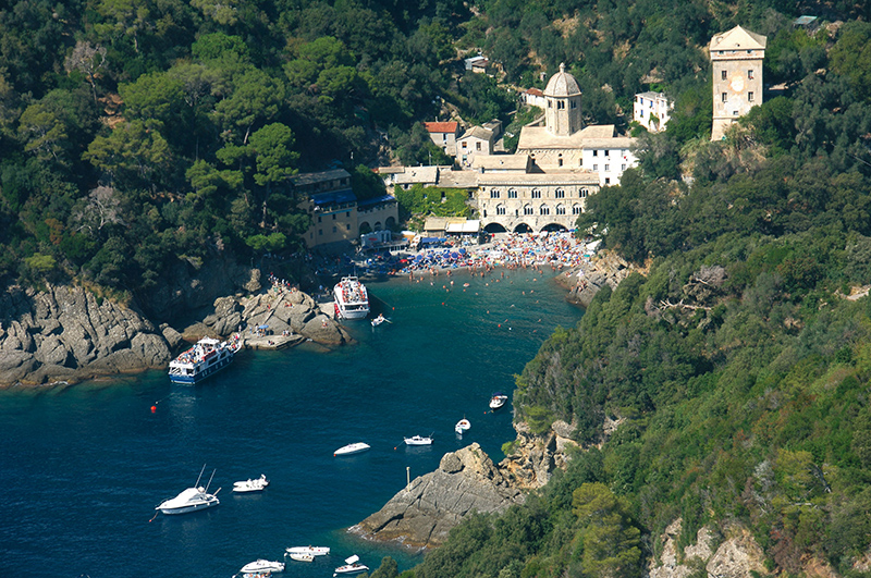 Itinerario Portofino-San Fruttuoso: foto panoramica