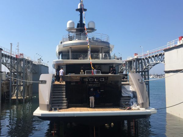 Varato da Tankoa il megayacht SOLO