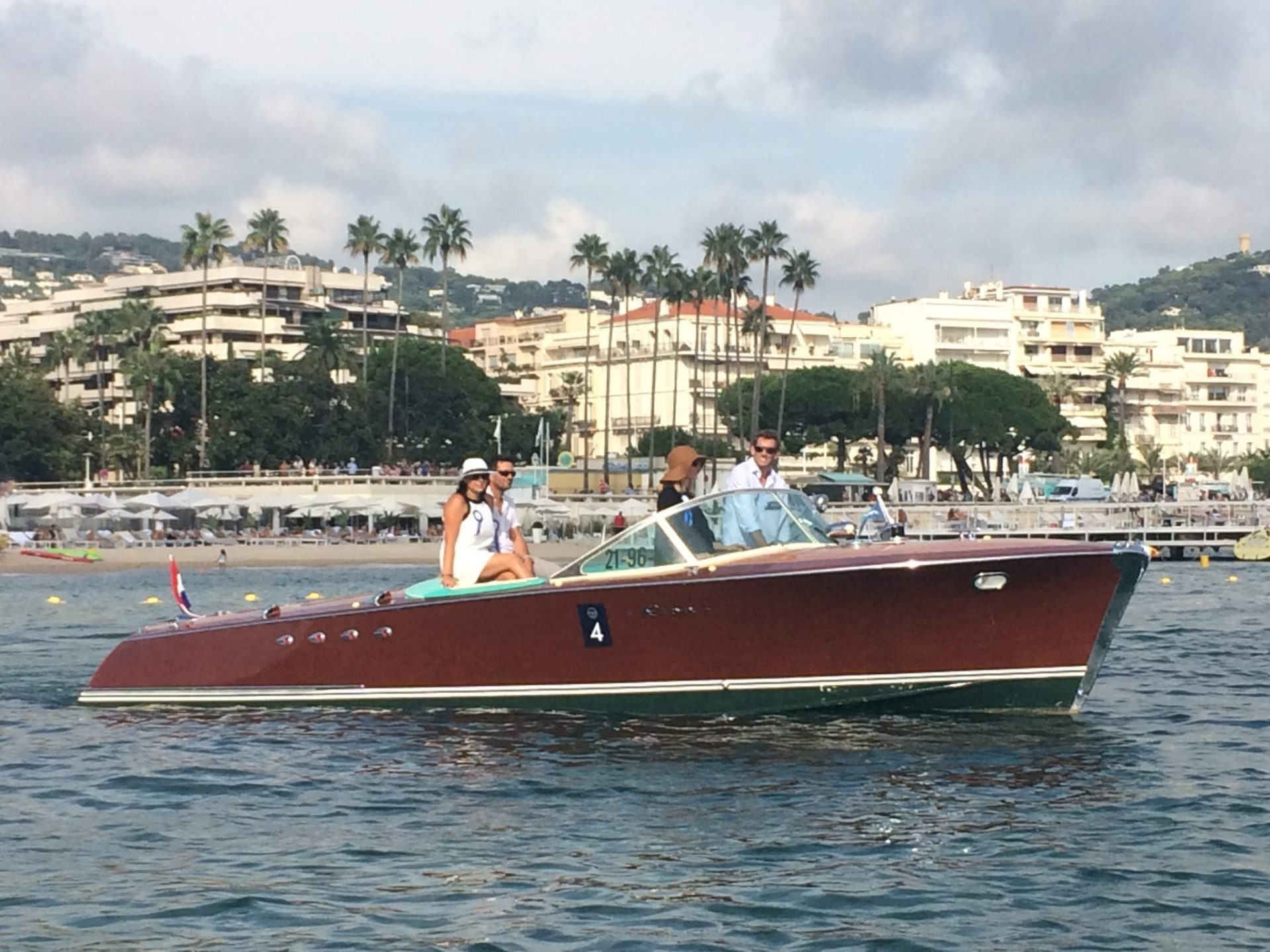 Riva Mubarak secondo classificato Concours d'èlègance 2018 categoria vintage