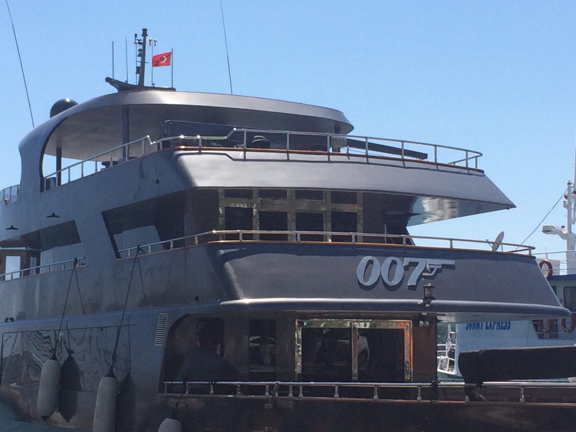 007 yacht, Porto di Bodrum, Turchia