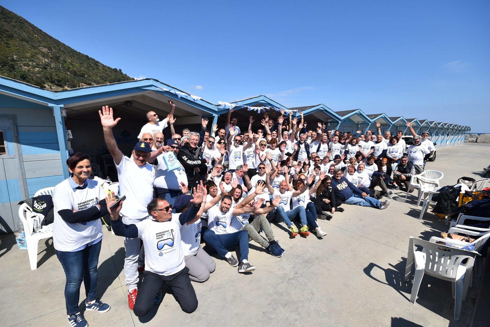 Alassio Fondali Puliti 2019 - foto di gruppo