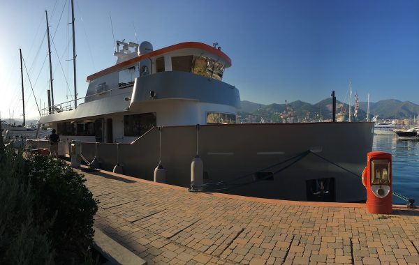 LN vi porta a bordo di Audace 80, la navetta oceanica dei Cantieri Mostes