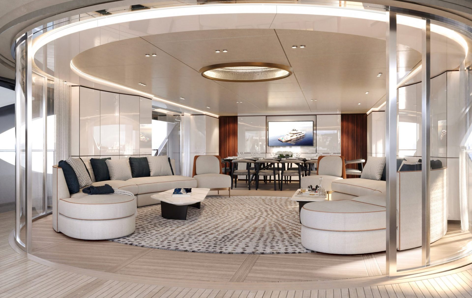 Benetti Oasis 40M Main salon