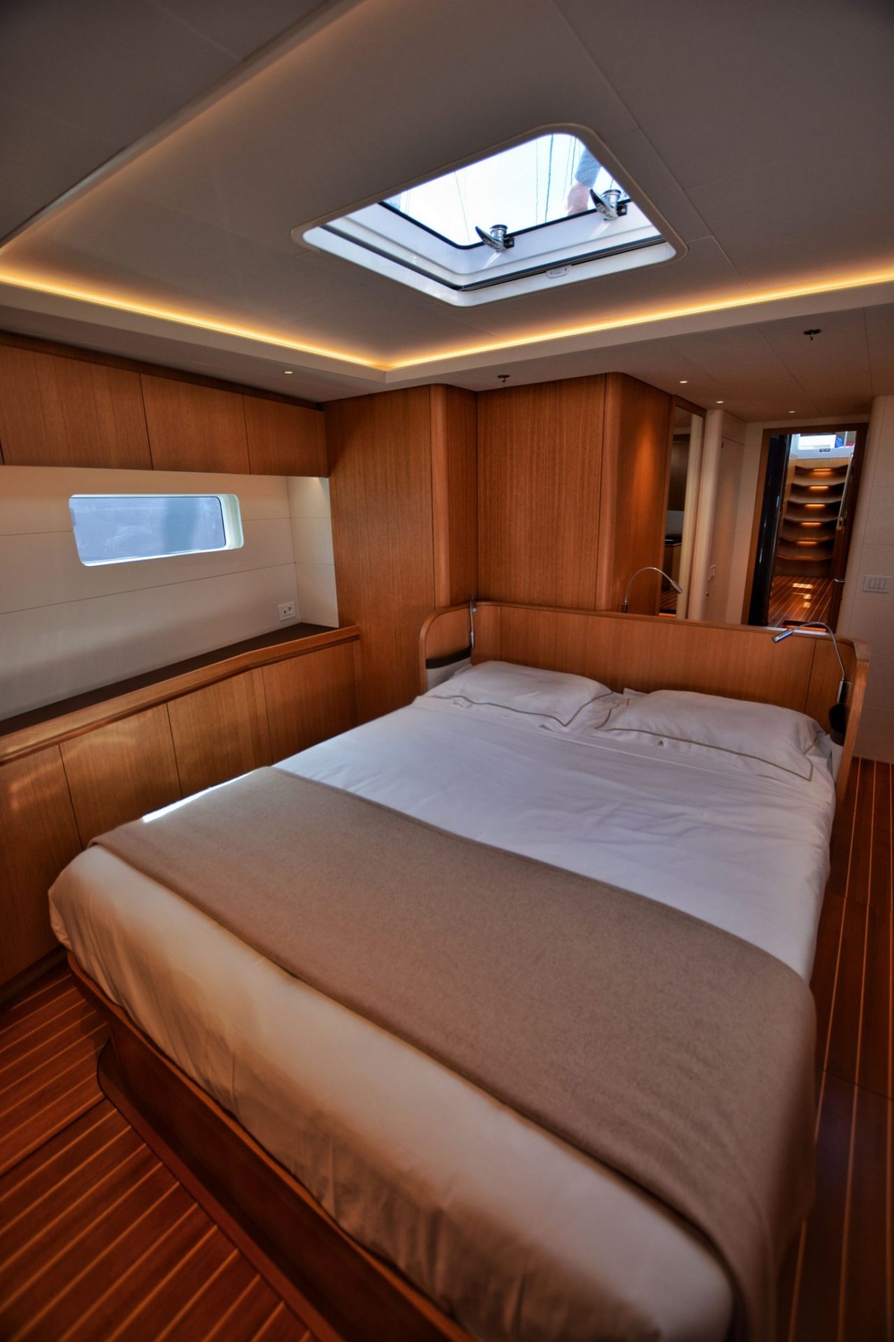 Cabina armatoriale - Azzurro Swan 78