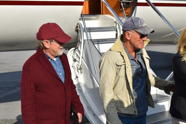 Steven Spielberg e Bruce Springsteen a Genova