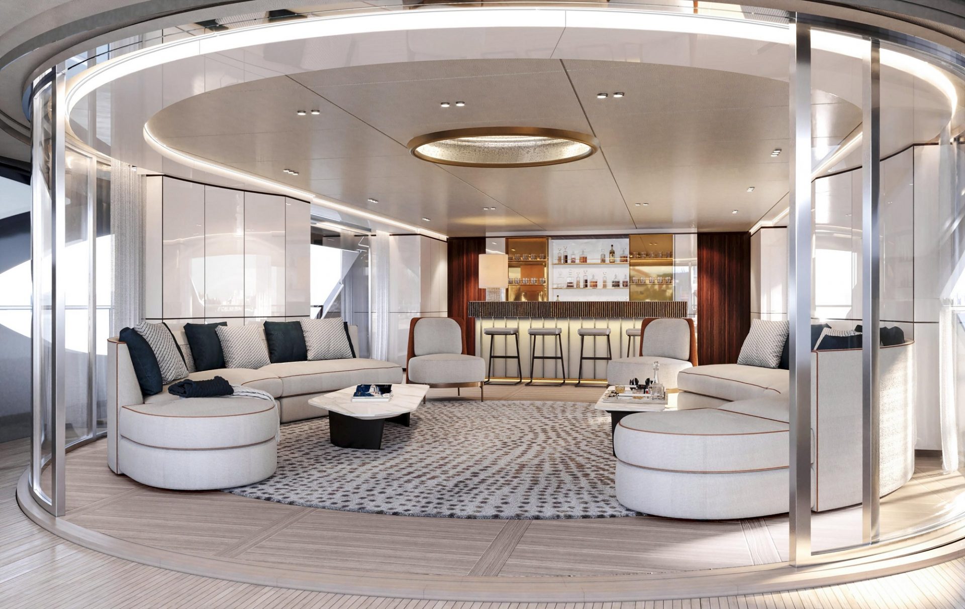 Benetti Oasis 40M Main salon