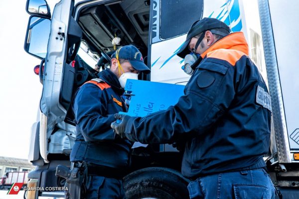 Il lavoro della Guardia Costiera in emergenza sanitaria