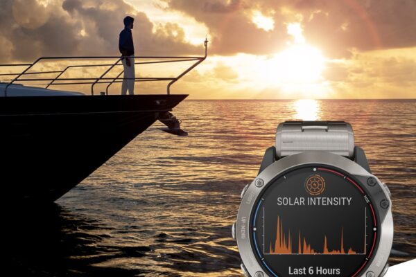 Garmin quatix 6X Solar si aumenta la durata della batteria grazie all'energia solare