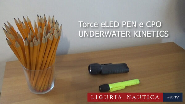 Torce Underwater Kinetics: la recensione di Liguria Nautica