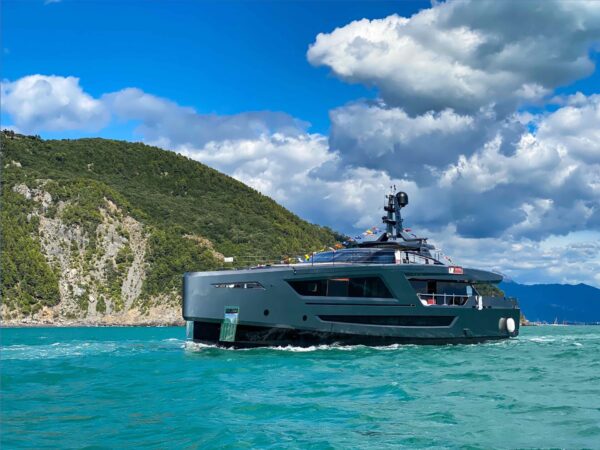 The Panam 40m motoryacht by Baglietto has been launched