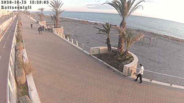 Webcam di Bordighera lungomare