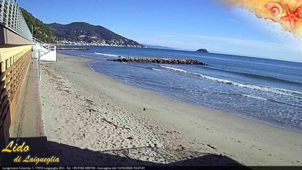 Webcam di Laigueglia (Lido levante)