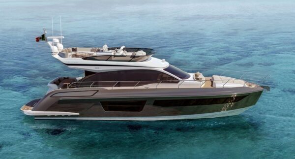 The new year brings with it “Azimut 53”, the 17 metre flybridge perfect for the family