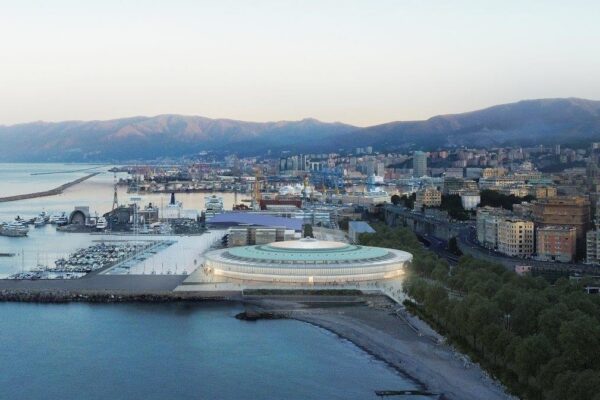 A Genova al via i lavori per il nuovo Palasport del Waterfront di Levante: 94 milioni di investimento per un’arena da 5 mila metri quadri