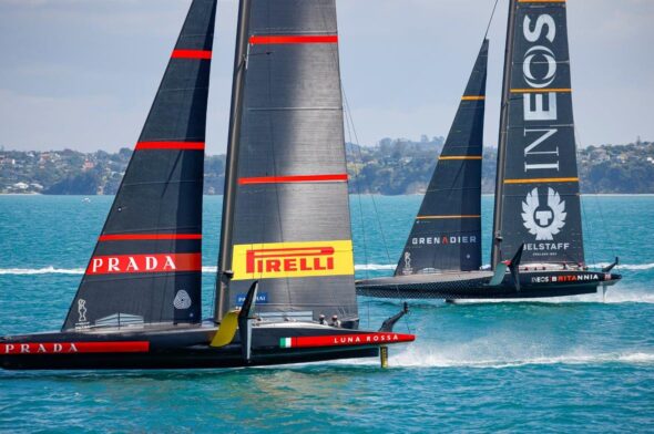 Luna Rossa against Ineos: the last race to find the challenger of the  America's Cup - Daily Nautica