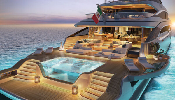 The five musts of the Benetti Oasis Deck that redefine the super yacht