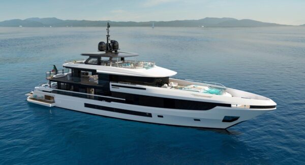 The new Mangusta Oceano 44 rewrites the concept of architecture at sea