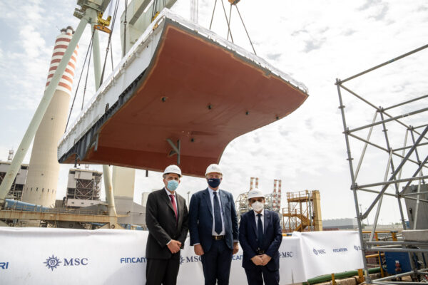 Fincantieri begins building the MSC Seascape: the new flagship for MSC Crociere