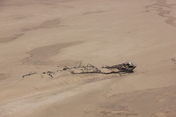 Namibia and its mysterious coast full of half-buried shipwrecks